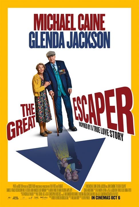 Affiche du film The Great Escaper (2023) de Oliver Parker. Voir The Great Escaper en streaming / torrent sur meilleurs-films.fr