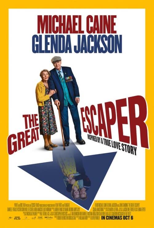 Affiche du film The Great Escaper (2023) de Oliver Parker. Voir The Great Escaper en streaming / torrent sur meilleurs-films.fr