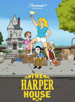 Affiche de la série The Harper House (2021) de Brad Neely. Voir The Harper House en streaming / torrent sur meilleurs-films.fr