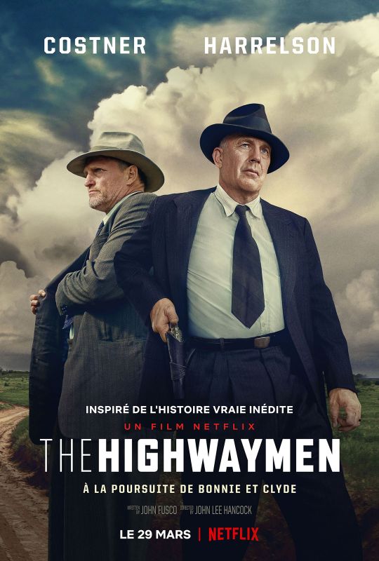 Affiche du film The Highwaymen (2019) de John Lee Hancock Affiche du film The Highwaymen (2019) de John Lee Hancock. Voir The Highwaymen en streaming / torrent sur meilleurs-films.fr