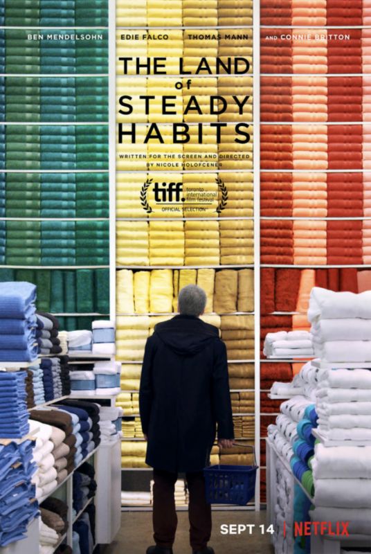 Affiche du film The Land of Steady Habits (2018) de Nicole Holofcener Affiche du film The Land of Steady Habits (2018) de Nicole Holofcener. Voir The Land of Steady Habits en streaming / torrent sur meilleurs-films.fr