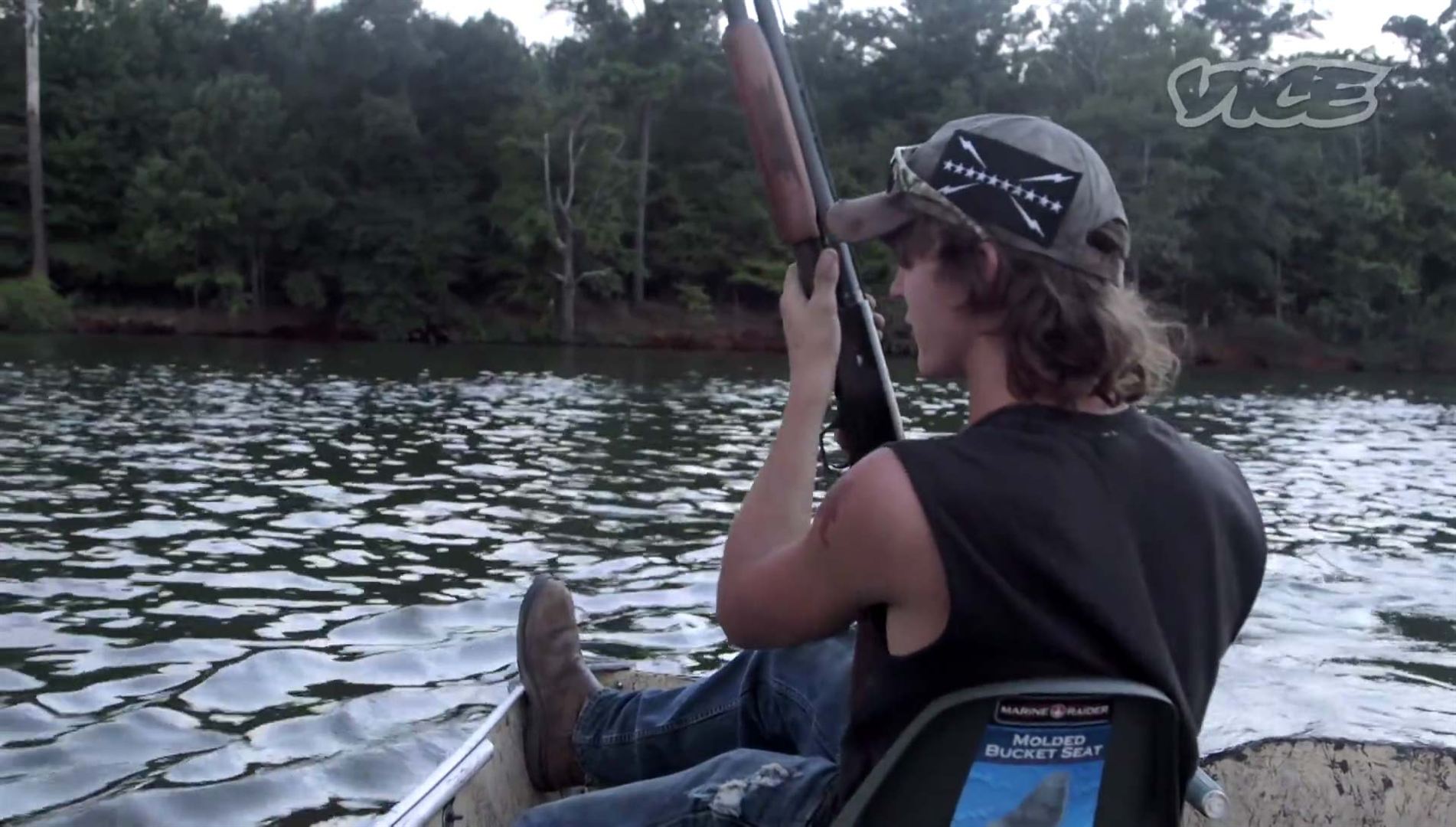 Affiche du court métrage The Legend of Cambo – Alone in the Woods (2015) de Harmony Korine. Voir The Legend of Cambo – Alone in the Woods en streaming / torrent sur meilleurs-films.fr