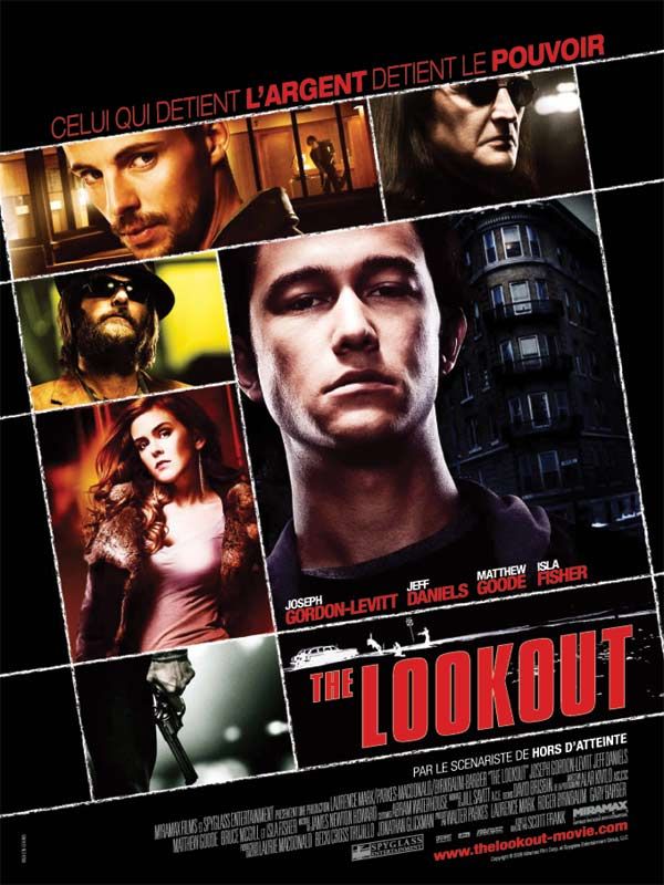 Affiche du film The Lookout (2007) de Scott Frank Affiche du film The Lookout (2007) de Scott Frank. Voir The Lookout en streaming / torrent sur meilleurs-films.fr