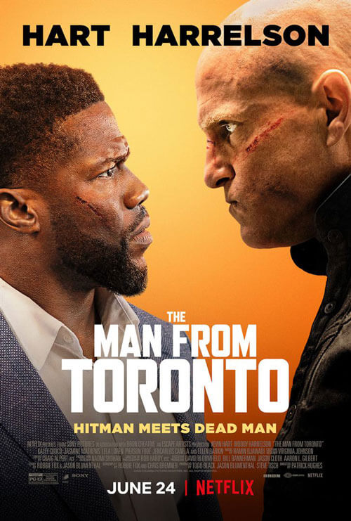 Affiche du film The Man from Toronto (2022) de Patrick Hughes (II). Voir The Man from Toronto en streaming / torrent sur meilleurs-films.fr