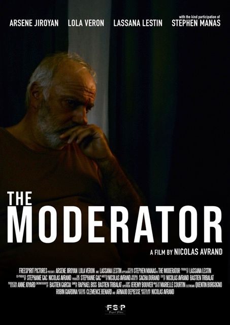 Affiche du court métrage The Moderator (2025) de Nicolas Avrand. Voir The Moderator en streaming / torrent sur meilleurs-films.fr
