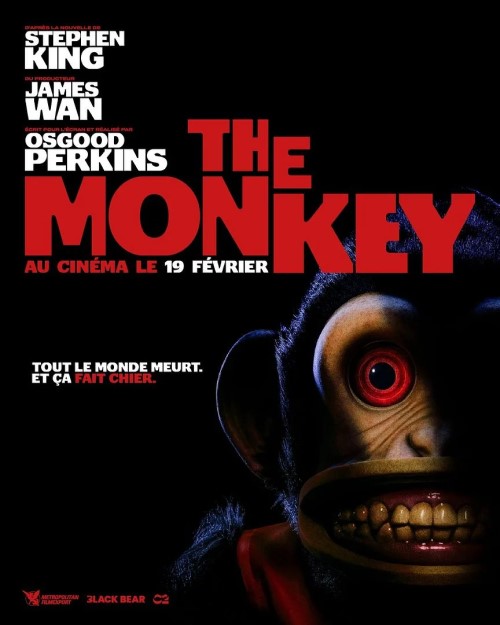 Affiche du film The Monkey (2025) de Oz Perkins Affiche du film The Monkey (2025) de Oz Perkins. Voir The Monkey en streaming / torrent sur meilleurs-films.fr
