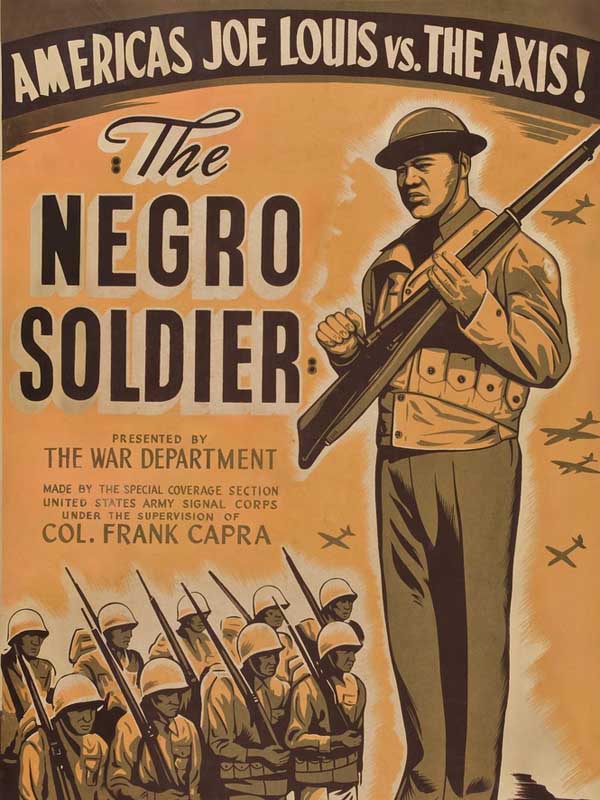 Affiche du court métrage The Negro Soldier (1944) de Stuart Heisler. Voir The Negro Soldier en streaming / torrent sur meilleurs-films.fr