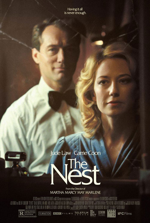 Affiche du film The Nest (2020) de Sean Durkin. Voir The Nest en streaming / torrent sur meilleurs-films.fr