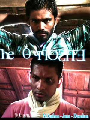 Affiche du court métrage The Opposite (2011) de Suthan Mahalingham. Voir The Opposite en streaming / torrent sur meilleurs-films.fr