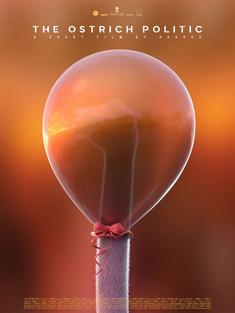 Affiche du court métrage The Ostrich Politic (2018) de Mohamad Houhou Affiche du court métrage The Ostrich Politic (2018) de Mohamad Houhou. Voir The Ostrich Politic en streaming / torrent sur meilleurs-films.fr