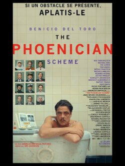Affiche du film The Phoenician Scheme (2025) de Wes Anderson
