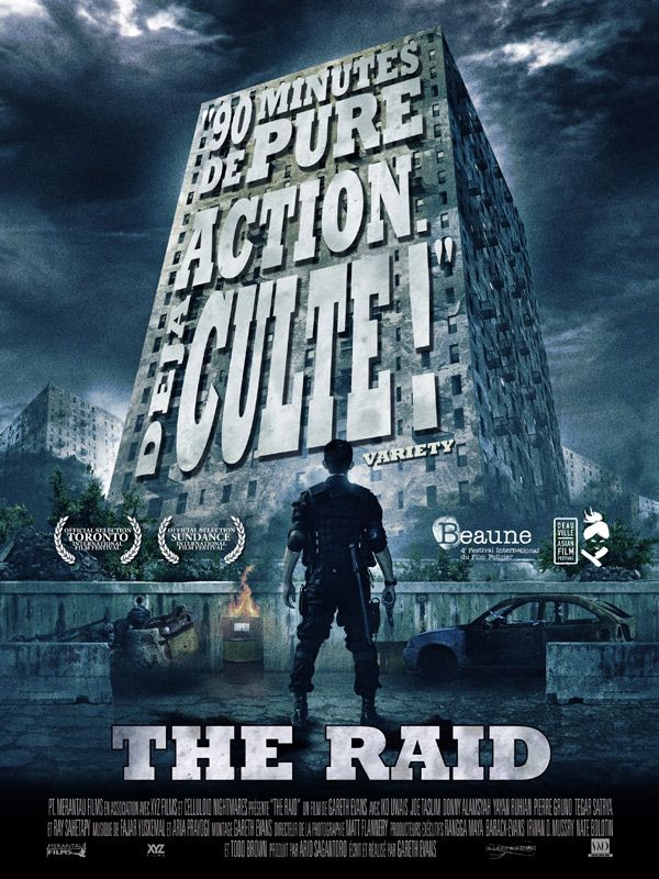 Affiche du film The Raid (2011) de Gareth Evans Affiche du film The Raid (2011) de Gareth Evans. Voir The Raid en streaming / torrent sur meilleurs-films.fr