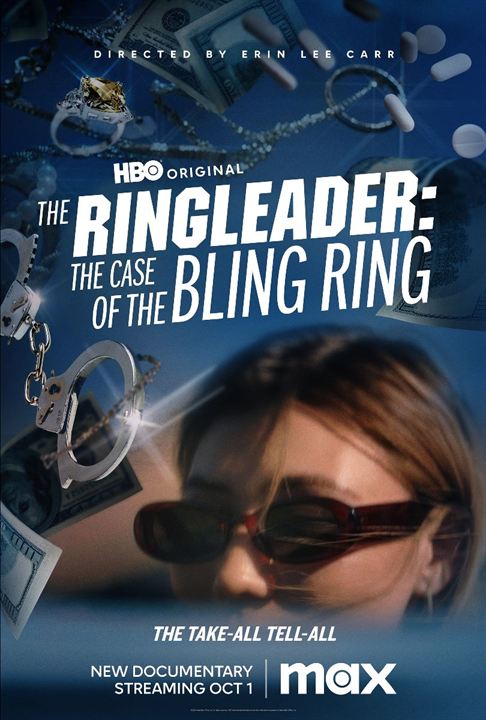 Affiche du film The Ringleader: The Case Of The Bling Ring (2023) de Erin Lee Carr. Voir The Ringleader: The Case Of The Bling Ring en streaming / torrent sur meilleurs-films.fr