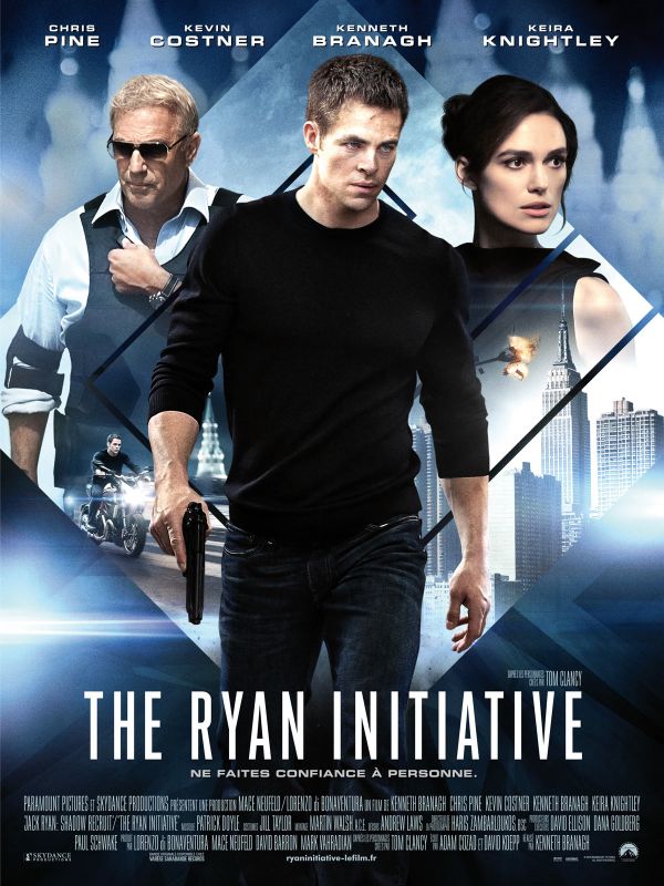 Affiche du film The Ryan Initiative (2014) de Kenneth Branagh. Voir The Ryan Initiative en streaming / torrent sur meilleurs-films.fr