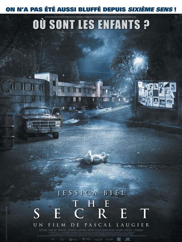 Affiche du film The Secret (2012) de Pascal Laugier Affiche du film The Secret (2012) de Pascal Laugier. Voir The Secret en streaming / torrent sur meilleurs-films.fr