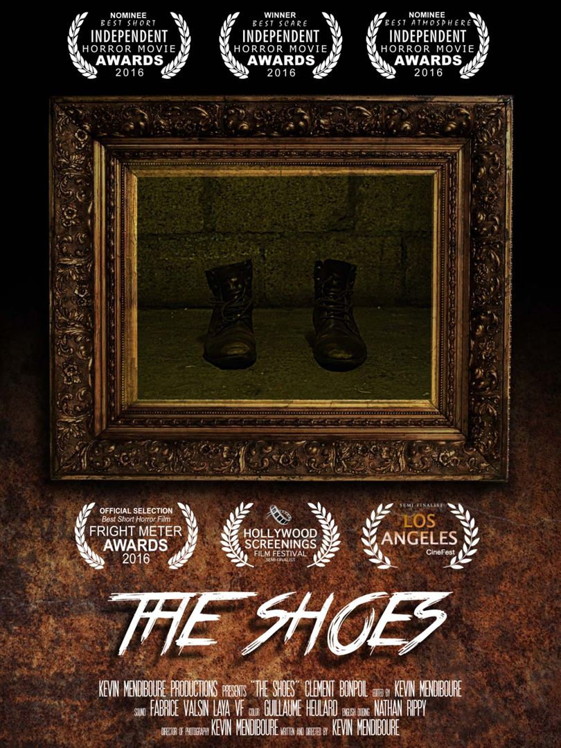 Affiche du court métrage The Shoes (2016) de Kévin Mendiboure Affiche du court métrage The Shoes (2016) de Kévin Mendiboure. Voir The Shoes en streaming / torrent sur meilleurs-films.fr