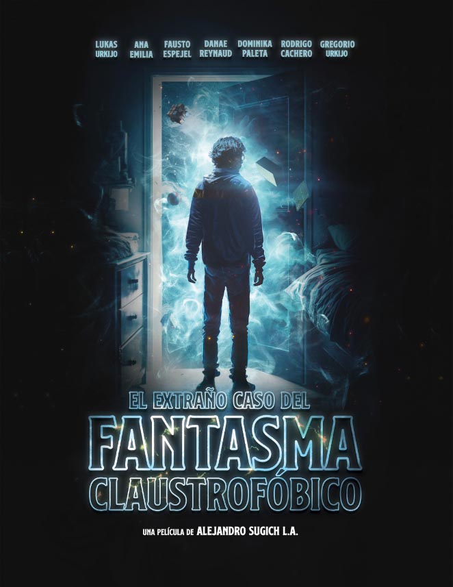 Affiche du film The strange case of the claustrophobic ghost (2023) de Alejandro Sugich. Voir The strange case of the claustrophobic ghost en streaming / torrent sur meilleurs-films.fr