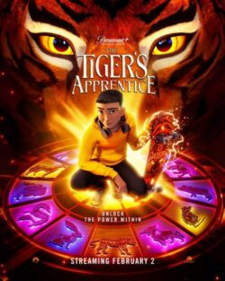Affiche du film La Légende du Tigre (2024) de Raman Hui & Yong Duk Jhun.