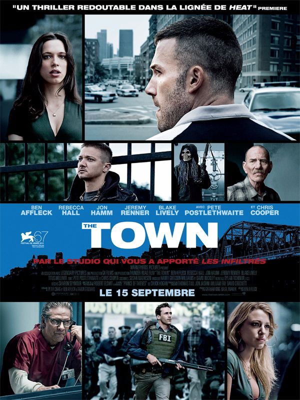 Affiche du film The Town (2010) de Ben Affleck Affiche du film The Town (2010) de Ben Affleck. Voir The Town en streaming / torrent sur meilleurs-films.fr