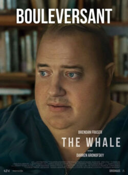 Affiche du film The Whale (2023) de Darren Aronofsky & Samuel D. Hunter.