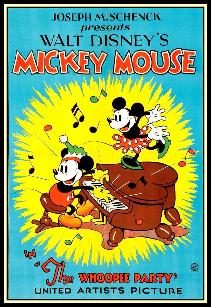 Affiche du court métrage The Whoopee Party (1932) de Walt Disney. Voir The Whoopee Party en streaming / torrent sur meilleurs-films.fr