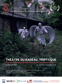 Affiche du film Théâtre du Radeau, Triptyque (2018) de Patrick Viret. Voir Théâtre du Radeau, Triptyque en streaming / torrent sur meilleurs-films.fr
