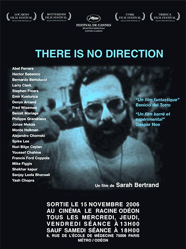 Affiche du court métrage There is no Direction (2005) de Sarah Bertrand. Voir There is no Direction en streaming / torrent sur meilleurs-films.fr