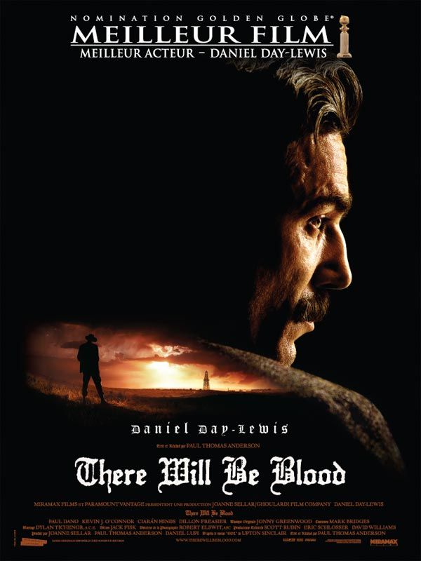 Affiche du film There Will Be Blood (2007) de Paul Thomas Anderson Affiche du film There Will Be Blood (2007) de Paul Thomas Anderson. Voir There Will Be Blood en streaming / torrent sur meilleurs-films.fr