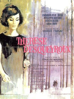 Affiche du film Thérèse Desqueyroux (1962) de Georges Franju. Voir Thérèse Desqueyroux en streaming / torrent sur meilleurs-films.fr