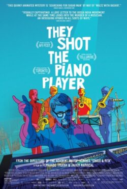 Affiche du film They Shot The Piano Player (2024) de Fernando Trueba & Javier Mariscal.
