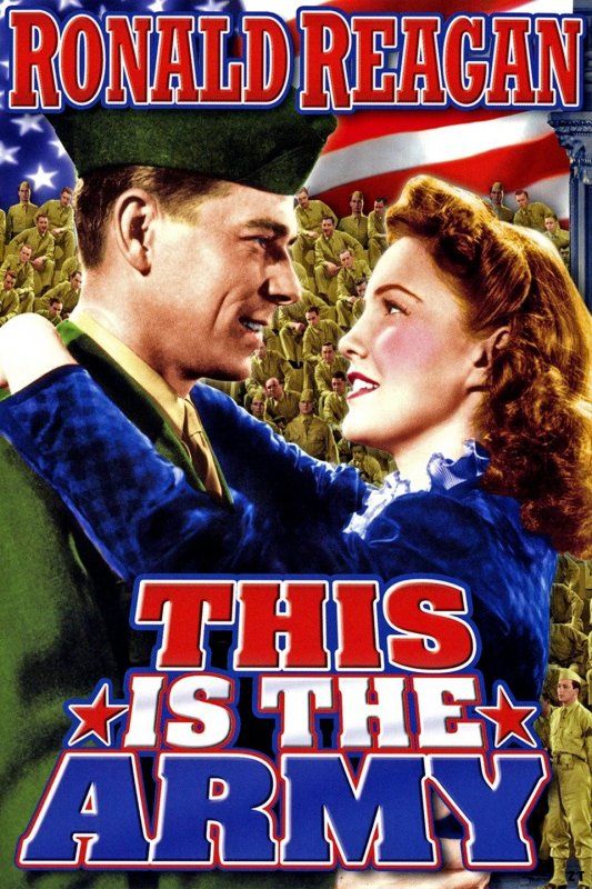 Affiche du film This is the Army (1943) de Michael Curtiz. Voir This is the Army en streaming / torrent sur meilleurs-films.fr