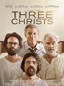 Affiche du film Three Christs (2017) de Jon Avnet. Voir Three Christs en streaming / torrent sur meilleurs-films.fr