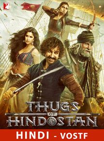 Affiche du film Thugs of Hindostan (2018) de Vijay Krishna Acharya Affiche du film Thugs of Hindostan (2018) de Vijay Krishna Acharya. Voir Thugs of Hindostan en streaming / torrent sur meilleurs-films.fr