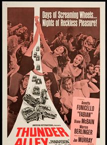 Affiche du film Thunder Alley (1985) de J.S. Cardone. Voir Thunder Alley en streaming / torrent sur meilleurs-films.fr