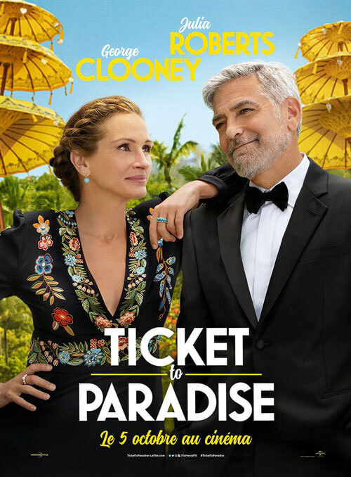 Affiche du film Ticket To Paradise (2022) de Daniel Pipski Affiche du film Ticket To Paradise (2022) de Daniel Pipski. Voir Ticket To Paradise en streaming / torrent sur meilleurs-films.fr