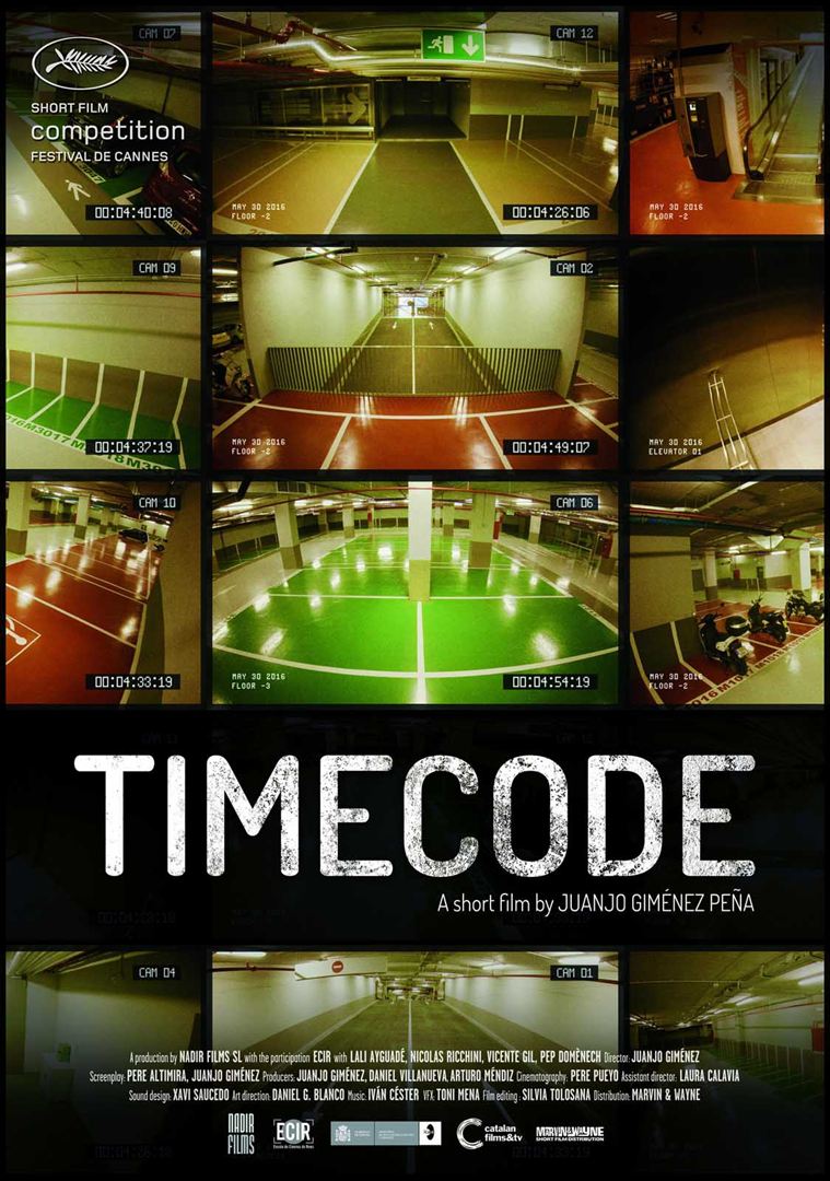 Affiche du court métrage Timecode () de Juanjo Giménez Peña. Voir Timecode en streaming / torrent sur meilleurs-films.fr