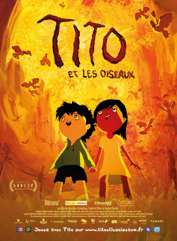 Affiche du film Tito et les Oiseaux (2018) de André Catoto Dias Affiche du film Tito et les Oiseaux (2018) de André Catoto Dias. Voir Tito et les Oiseaux en streaming / torrent sur meilleurs-films.fr