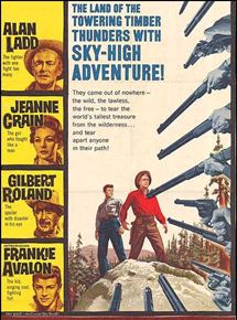 Affiche du film Tonnerre sur Timberland (1960) de Robert D. Webb. Voir Tonnerre sur Timberland en streaming / torrent sur meilleurs-films.fr