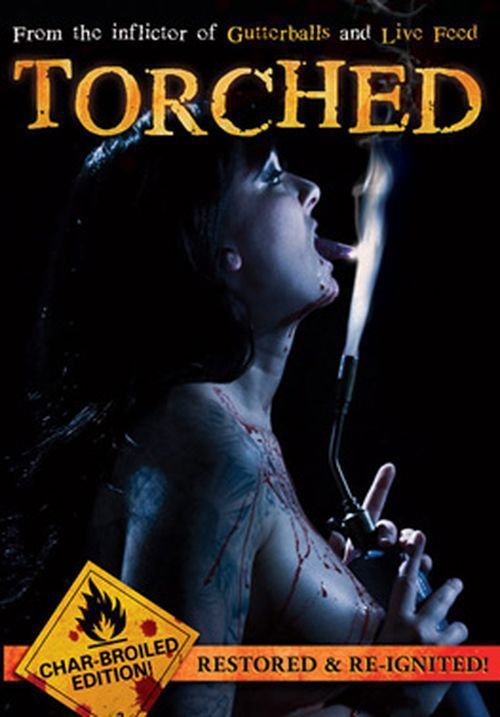 Affiche du court métrage Torched (2004) de Ryan Nicholson. Voir Torched en streaming / torrent sur meilleurs-films.fr