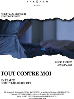 Affiche du court métrage Tout contre moi (2007) de Christel de Héricourt. Voir Tout contre moi en streaming / torrent sur meilleurs-films.fr