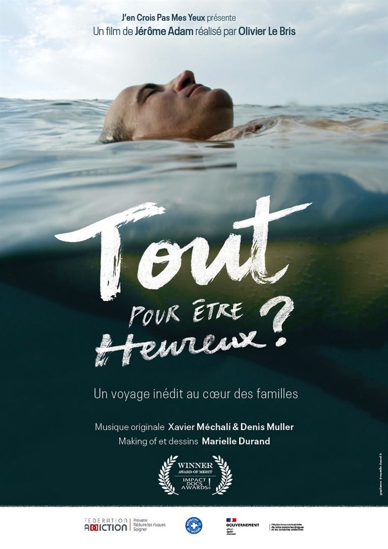Affiche du film Tout pour être heureux ? Un voyage inédit au cœur des familles (2022) de Olivier Le Bris. Voir Tout pour être heureux ? Un voyage inédit au cœur des familles en streaming / torrent sur meilleurs-films.fr