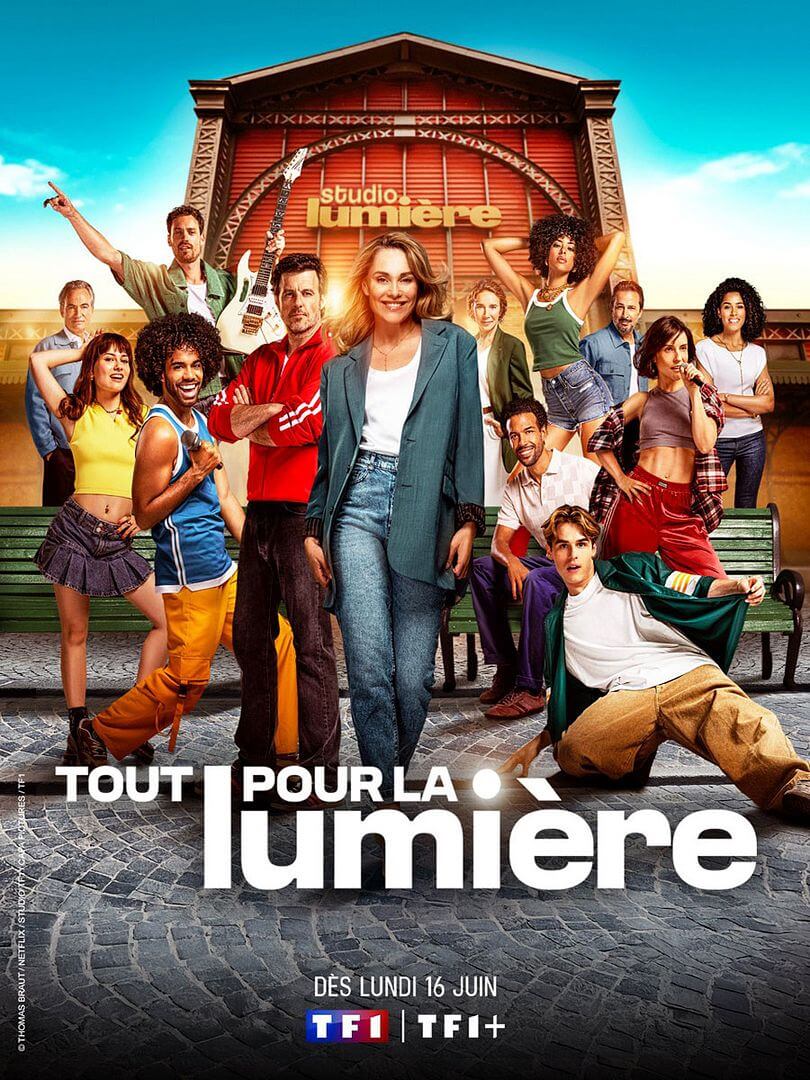 Affiche de la série Tout pour la lumière (2025) de Coline Assous. Voir Tout pour la lumière en streaming / torrent sur meilleurs-films.fr