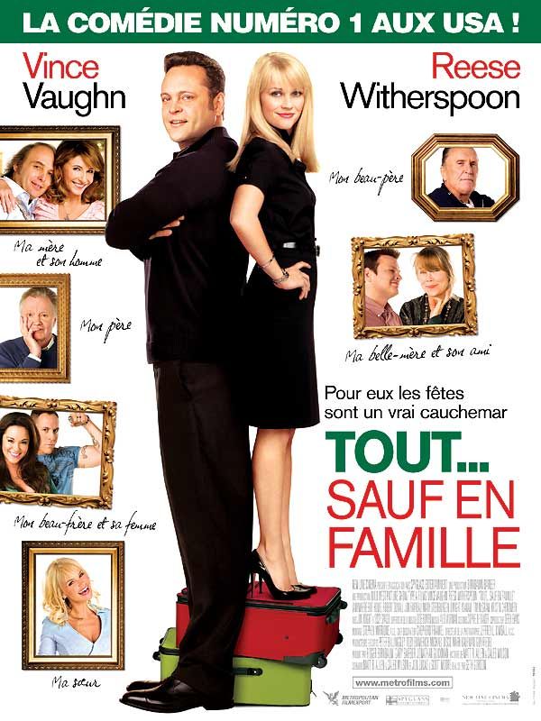 Affiche du film Tout… sauf en famille (2008) de Seth Gordon. Voir Tout… sauf en famille en streaming / torrent sur meilleurs-films.fr