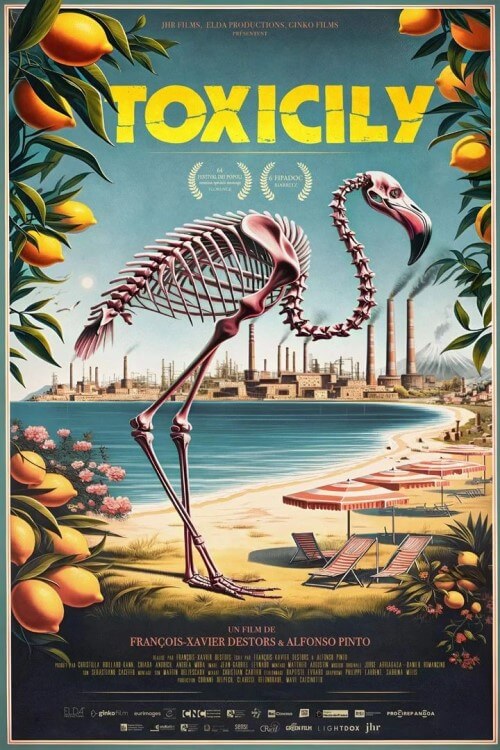 Affiche du film Toxicily (2024) de François-Xavier Destors. Voir Toxicily en streaming / torrent sur meilleurs-films.fr