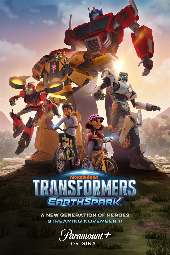 Affiche de la série Transformers : Earth Spark (2022) de Affiche de la série Transformers : Earth Spark (2022) de . Voir Transformers : Earth Spark en streaming / torrent sur meilleurs-films.fr