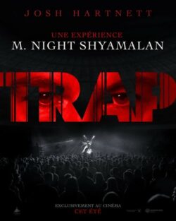 Affiche du film Trap (2024) de M. Night Shyamalan.