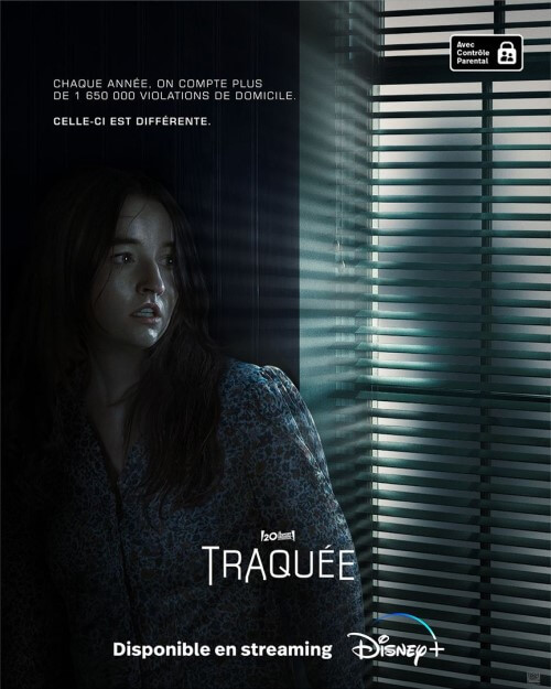 Affiche du film Traquée (2023) de Brian Duffield. Voir Traquée en streaming / torrent sur meilleurs-films.fr