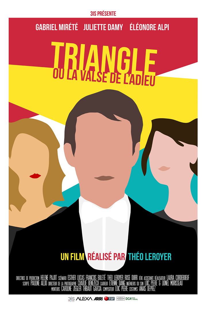 Affiche du court métrage Triangle ou la valse de l’adieu (2015) de Théo Leroyer Affiche du court métrage Triangle ou la valse de l’adieu (2015) de Théo Leroyer. Voir Triangle ou la valse de l’adieu en streaming / torrent sur meilleurs-films.fr
