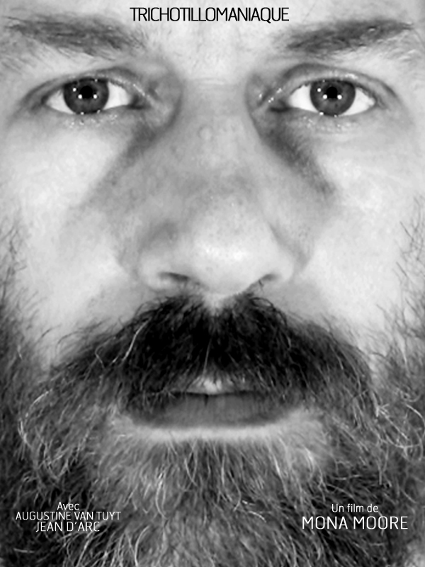 Affiche du court métrage Trichotillomaniaque (2016) de Mona Moore. Voir Trichotillomaniaque en streaming / torrent sur meilleurs-films.fr
