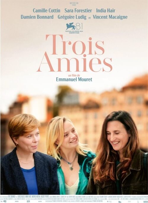 Affiche du film Trois amies (2024) de Emmanuel Mouret Affiche du film Trois amies (2024) de Emmanuel Mouret. Voir Trois amies en streaming / torrent sur meilleurs-films.fr